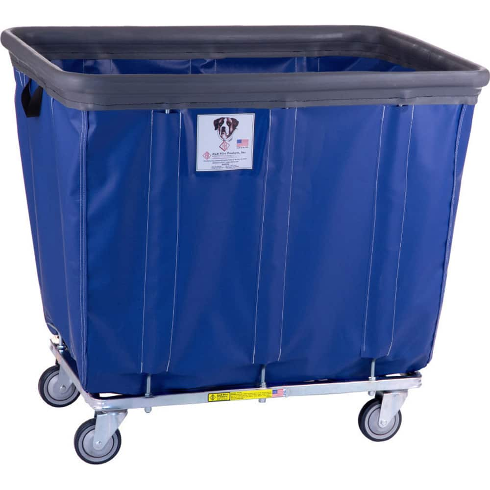 R&B Wire Products - 20 Bushel 800 Lb Heavy Duty 18 oz Vinyl Bumper Truck - Exact Industrial Supply