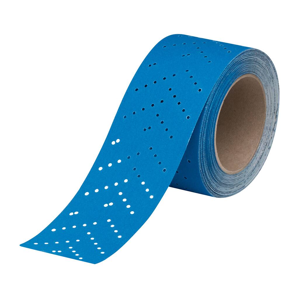 3M - Shop Rolls; Abrasive Material: Ceramic Aluminum Oxide ; Roll Width (Inch): 2-3/4 ; Roll Length (yd): 13.00 ; Grit: 220 ; Backing Material: Paper; Hook & Loop ; Backing Weight: C - Exact Industrial Supply