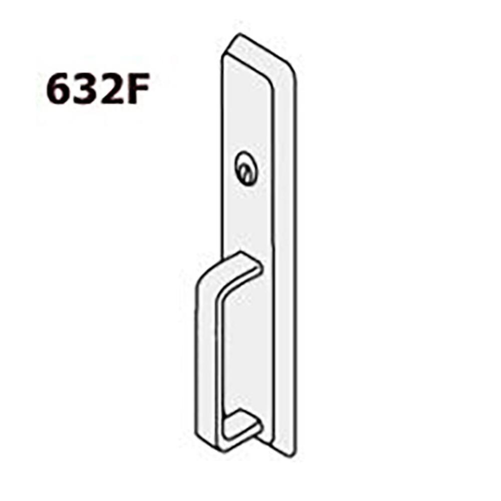 Yale - Lockset Accessories; Type: Escutcheon Trim ; For Use With: Exit Devices ; Cylinder Type: None - Exact Industrial Supply