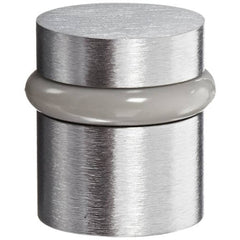 Rockwood - Stops; Type: Door Stop ; Finish/Coating: Satin Chrome ; Projection: 2 (Inch); Mount Type: Floor - Exact Industrial Supply