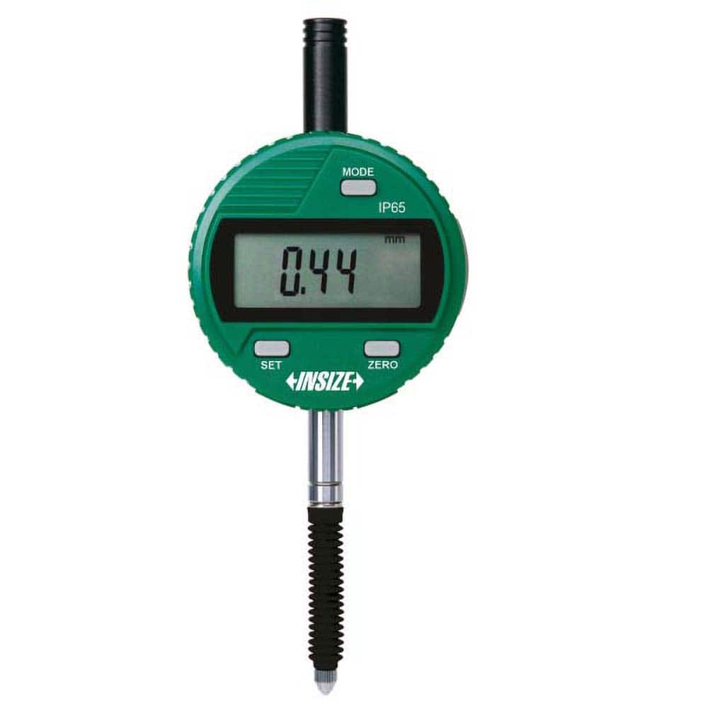 Insize USA LLC - Electronic Drop Indicators; Minimum Measurement (Decimal Inch): 0 ; Minimum Measurement (Inch): 0 ; Minimum Measurement (mm): 0 ; Maximum Measurement (mm): 12.70 ; Maximum Measurement (Decimal Inch): 0.5000 ; Resolution (Decimal Inch): 0 - Exact Industrial Supply