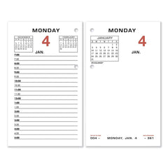 AT-A-GLANCE - Note Pads, Writing Pads & Notebooks Writing Pads & Notebook Type: Desk Calendar Refill Size: 3-1/2 x 6 - A1 Tooling