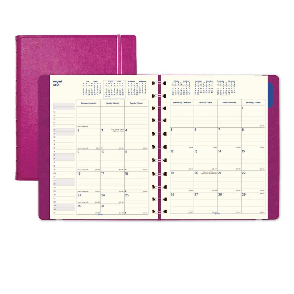 FiloFax - Note Pads, Writing Pads & Notebooks Writing Pads & Notebook Type: Appointment Book Size: 10-7/8 x 8-1/2 - A1 Tooling