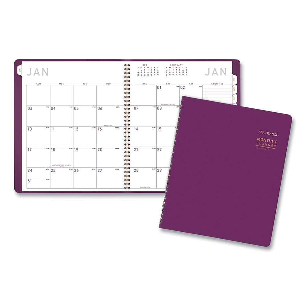 AT-A-GLANCE - Note Pads, Writing Pads & Notebooks Writing Pads & Notebook Type: Appointment Book Size: 11 x 9 - A1 Tooling