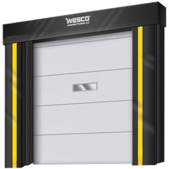 Wesco Industrial Products - Dock Strip Doors/Curtains Door Width (Feet): 8 Door Height (Feet): 8 - A1 Tooling