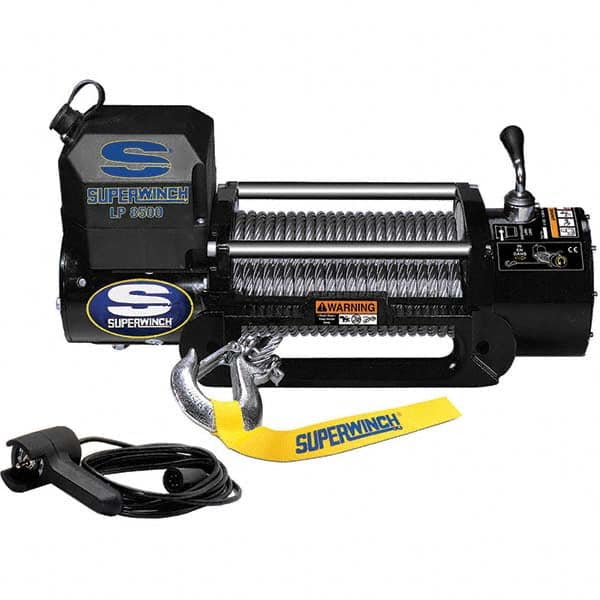 Superwinch - Automotive Winches Type: Heavy-Duty Recovery Winch Pull Capacity (Lb.): 8,500 (Pounds) - A1 Tooling