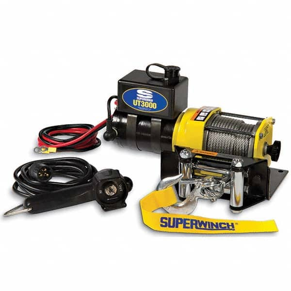 Superwinch - Automotive Winches Type: DC Electric Winch Pull Capacity (Lb.): 3,000 (Pounds) - A1 Tooling