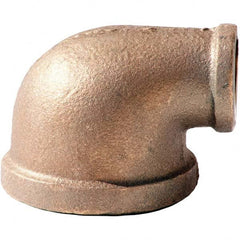 Merit Brass - Brass & Chrome Pipe Fittings Type: Reducing Elbow Fitting Size: 1-1/2 x 1-1/4 - A1 Tooling