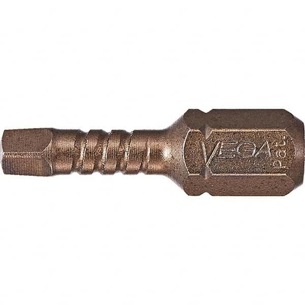 VEGA Industries - 3" Square 2" OAL S2 Steel Impact Rated Square Bit - A1 Tooling