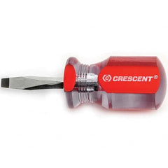 Crescent - Slotted Screwdrivers Tool Type: Screwdriver Overall Length Range: 3" - 6.9" - A1 Tooling