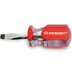 Crescent - Slotted Screwdrivers Tool Type: Screwdriver Overall Length Range: 3" - 6.9" - A1 Tooling