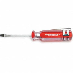 Crescent - Slotted Screwdrivers Tool Type: Screwdriver Overall Length Range: 3" - 6.9" - A1 Tooling