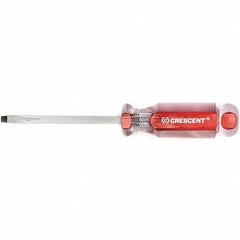 Crescent - Slotted Screwdrivers Tool Type: Screwdriver Overall Length Range: 7" - 9.9" - A1 Tooling