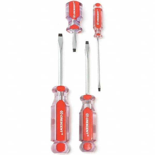 Crescent - Screwdriver Sets Screwdriver Types Included: Slotted Number of Pieces: 4 - A1 Tooling