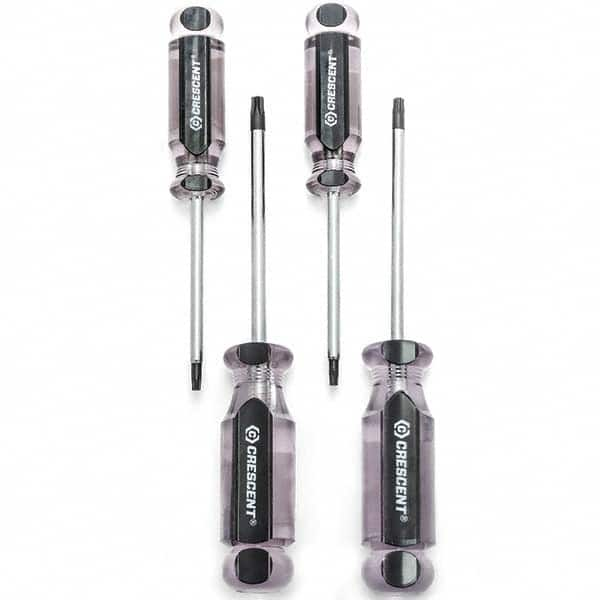 Crescent - Screwdriver Sets Screwdriver Types Included: Torx Number of Pieces: 4 - A1 Tooling