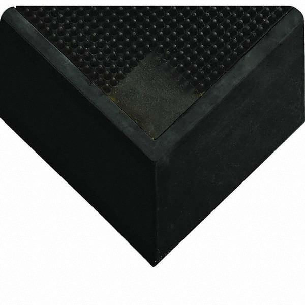 Wearwell - 37" Long x 31" Wide, Natural Rubber Surface, Boot Scrape Surface Entrance Matting - A1 Tooling