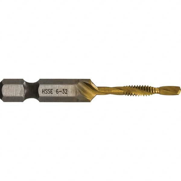 Greenlee - Combination Drill & Tap Sets Minimum Thread Size (Inch): #6-32 Maximum Thread Size (mm): M3.5x0.60 - A1 Tooling