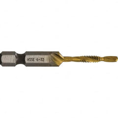 Greenlee - Combination Drill & Tap Sets Minimum Thread Size (Inch): #6-32 Maximum Thread Size (mm): M3.5x0.60 - A1 Tooling