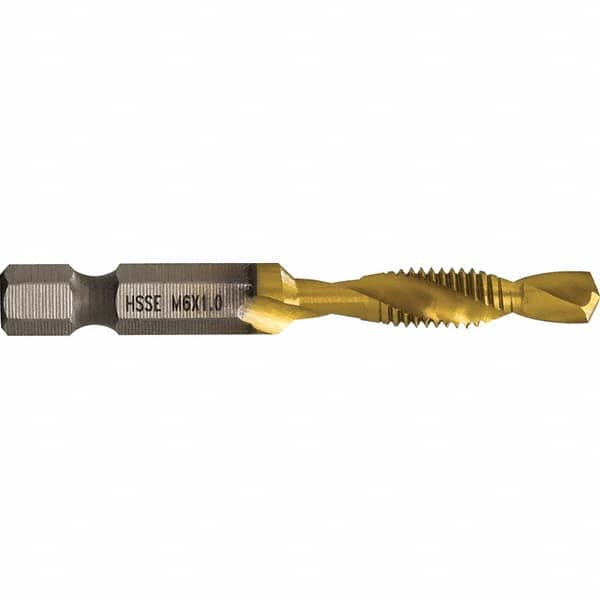 Greenlee - Combination Drill & Tap Sets Minimum Thread Size (mm): M6x1.00 Maximum Thread Size (mm): M6x1.00 - A1 Tooling