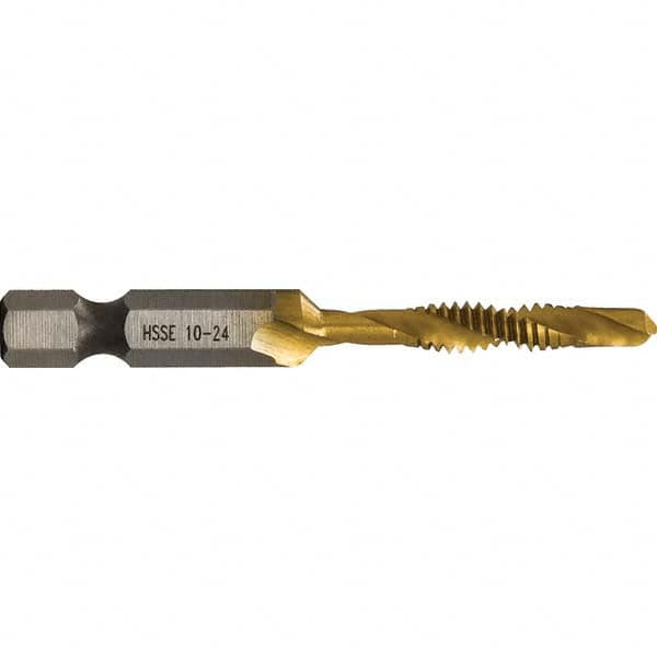 Greenlee - Combination Drill & Tap Sets Minimum Thread Size (Inch): #10-24 Maximum Thread Size (mm): M5x0.80 - A1 Tooling