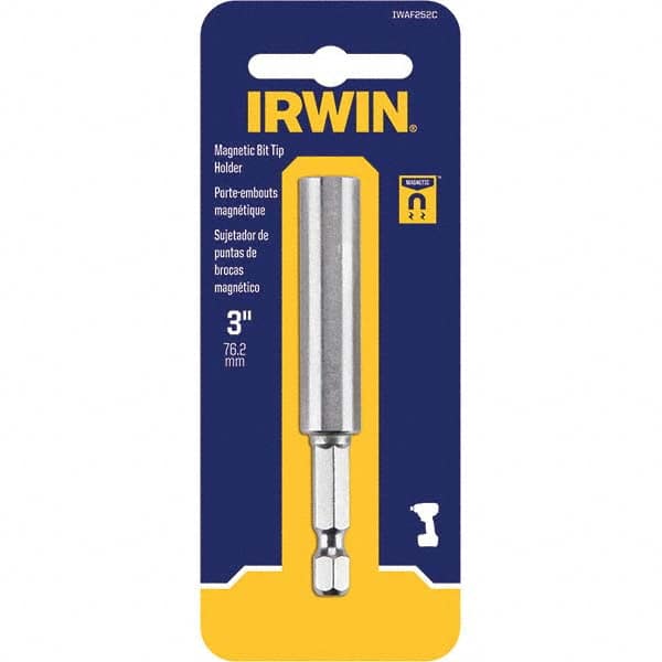 Irwin - Power & Impact Screwdriver Bits & Holders Bit Type: Magnetic Bit Holder Hex Size (Inch): 1/4 - A1 Tooling