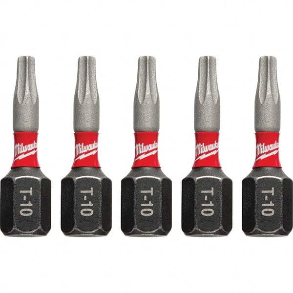 Milwaukee Tool - 1/4" Hex T10 Torx Impact Ready Bit - A1 Tooling