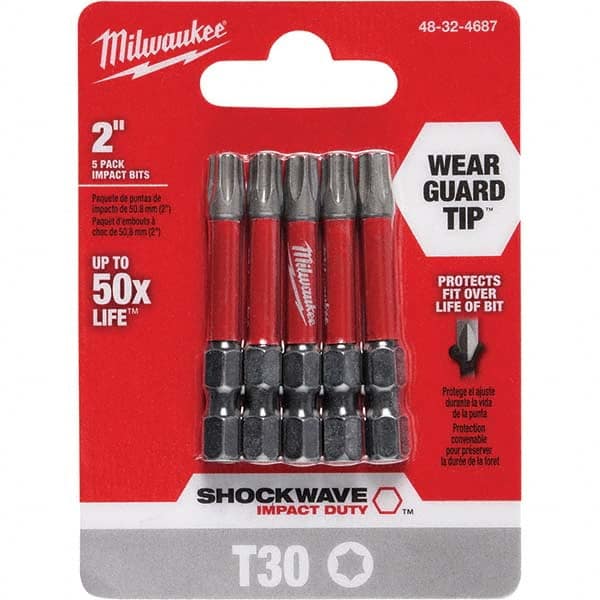 Milwaukee Tool - 1/4" Hex T30 Torx Impact Ready Bit - A1 Tooling