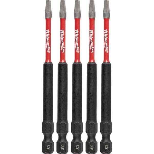 Milwaukee Tool - 1/4" Hex #1 Square Impact Ready Bit - A1 Tooling