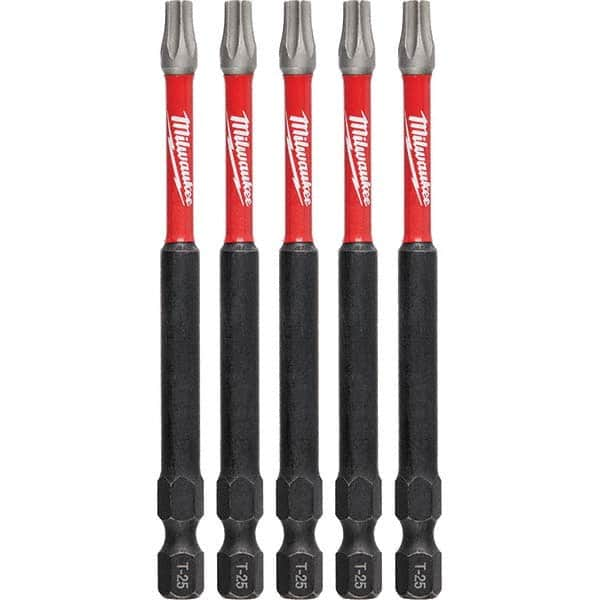 Milwaukee Tool - 1/4" Hex T25 Torx Impact Ready Bit - A1 Tooling