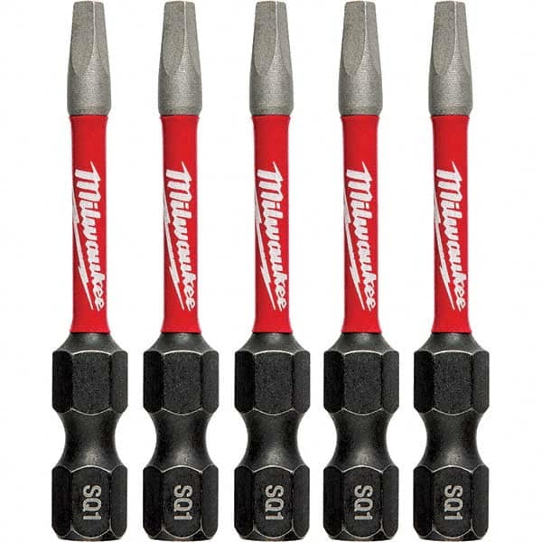 Milwaukee Tool - 1/4" Hex #1 Square Impact Ready Bit - A1 Tooling