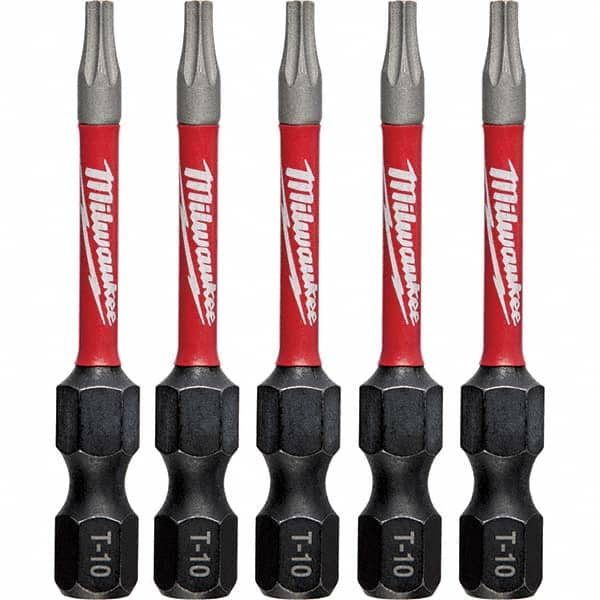 Milwaukee Tool - 1/4" Hex T10 Torx Impact Ready Bit - A1 Tooling