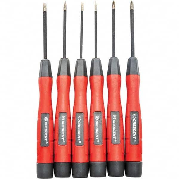 Crescent - Screwdriver Sets Screwdriver Types Included: Phillips; Slotted Number of Pieces: 6 - A1 Tooling