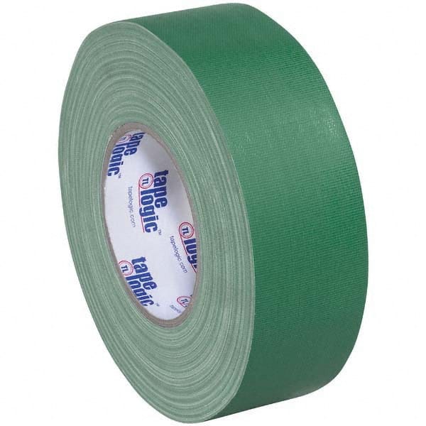 Tape Logic - Pack of (3), 60 Yd Rolls 2" x 11 mil Green Rubber Gaffers Tape - A1 Tooling