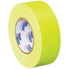 Tape Logic - Pack of (3) 50 Yd Rolls 2" x 11 mil Fluorescent Yellow Rubber Gaffers Tape - A1 Tooling