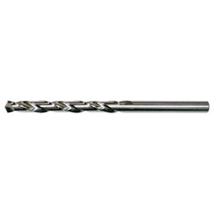 #12 RHS / RHC HSS 135 Degree Split Point NAS907 Type A General Purpose Extended Length Drill - Bright - Exact Industrial Supply