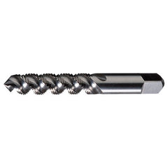 M8x1.25 3 Flute D5 HSS High Helix Plug Chamfer General Purpose High-Spiral Tap- Bright