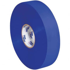 Packing Tape: 2″ Wide, Blue, Hot Melt Adhesive Polypropylene, 1.9 mil Thick