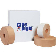 Tape Logic - Pack of (10) 450' Rolls 3" White Water Activated Adhesive Packaging Tape - A1 Tooling