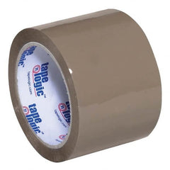 Tape Logic - Pack of (6) 55 Yd Rolls 3" Tan Acrylic Adhesive Packaging Tape - A1 Tooling