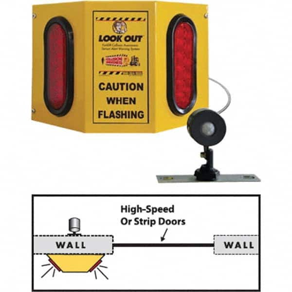 TAPCO - Auxiliary Lights Type: Forklift Warning Light Voltage: 110 VAC to 24VDC - A1 Tooling