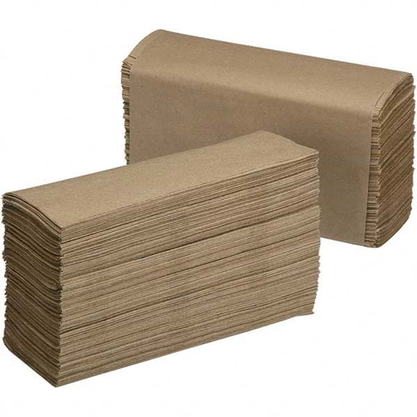 Paper Towels: C-Fold, 16 Rolls, 2 Ply, Recycled Fiber 250 Sheets