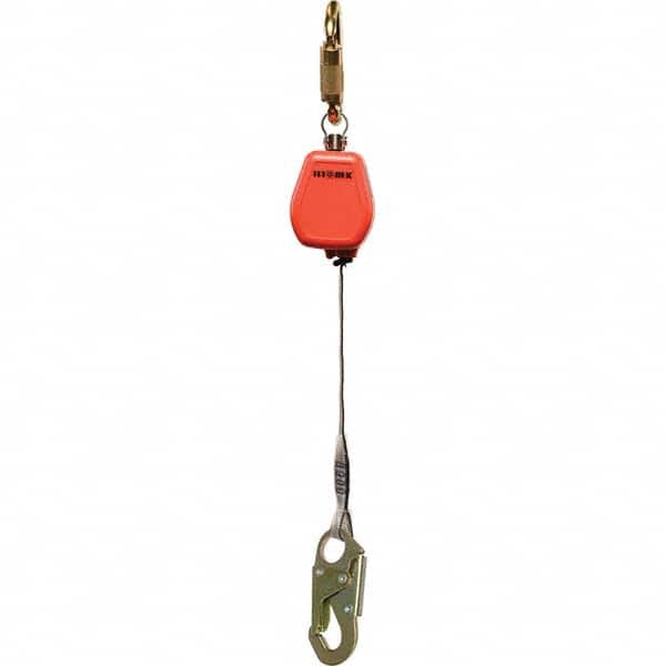 Self-Retracting Lifeline: 130 to 420 lb Capacity, Snap Hook