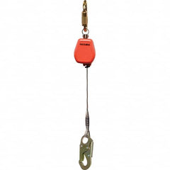 Self-Retracting Lifeline: 130 to 420 lb Capacity, Snap Hook