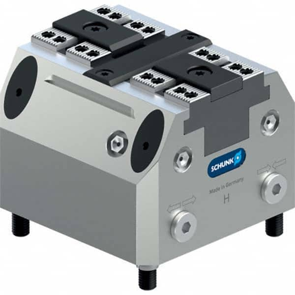 Schunk - Machine Vises Jaw Width (mm): 64.0 Throat Depth (mm): 60.0 - A1 Tooling