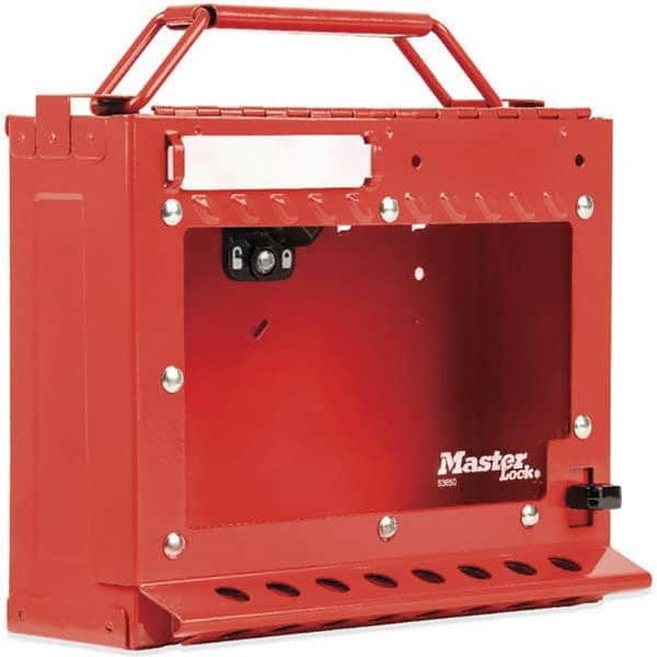 Master Lock - Group Lockout Boxes Portable or Wall Mount: Wall Mount Maximum Number of Padlocks: 15 - A1 Tooling