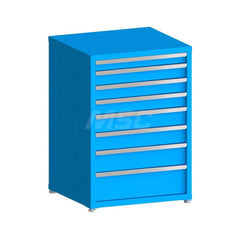 Modular Steel Storage Cabinet: 8 Drawer, Keyed