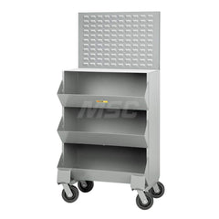 Bin Shelving; Bin Shelving Type: Bin Storage Cabinet; Shelf Construction: Solid; Shelf Type: Fixed; Shelf Capacity: 0; Assembled: Yes; Shelf Material: Steel; Shelf Color: Gray; Load Capacity (Lb. - 3 Decimals): 2406; Overall Depth (Inch): 20; Overall Widt