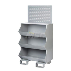 Bin Shelving; Bin Shelving Type: Bin Storage Cabinet; Shelf Construction: Solid; Shelf Type: Fixed; Shelf Capacity: 0; Assembled: Yes; Shelf Material: Steel; Shelf Color: Gray; Load Capacity (Lb. - 3 Decimals): 2401; Overall Depth (Inch): 20; Overall Widt