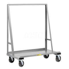 Sheet & Panel Truck: 3,600 lb Capacity, Solid, Steel Platform, 30″ Platform Width, 48″ Platform Length, 9″ Platform Height (4) Swivel, (4) Swivel, Phenolic Casters