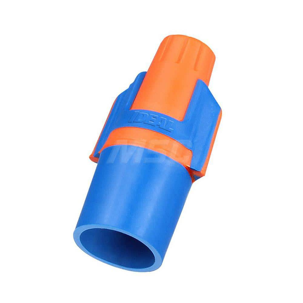 Twist On Wire Connectors; Wire Connector Style: Standard; Resistance Features: Flame Retardant; Minimum Number of Wires/ Wire Size (AWG): 2, 22; Maximum Number of Wires/ Wire Size (AWG): 4, 12; Voltage: 600 V; Color: Orange/Blue; Resistance Features: Flam